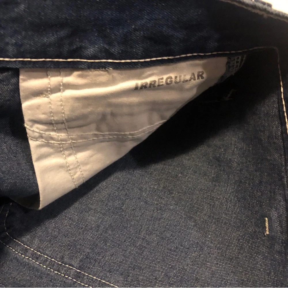 Carhartt Mens 42X30 Loose Original Fit Work Dungaree Jean B13-DST Irregular - Picture 9 of 13